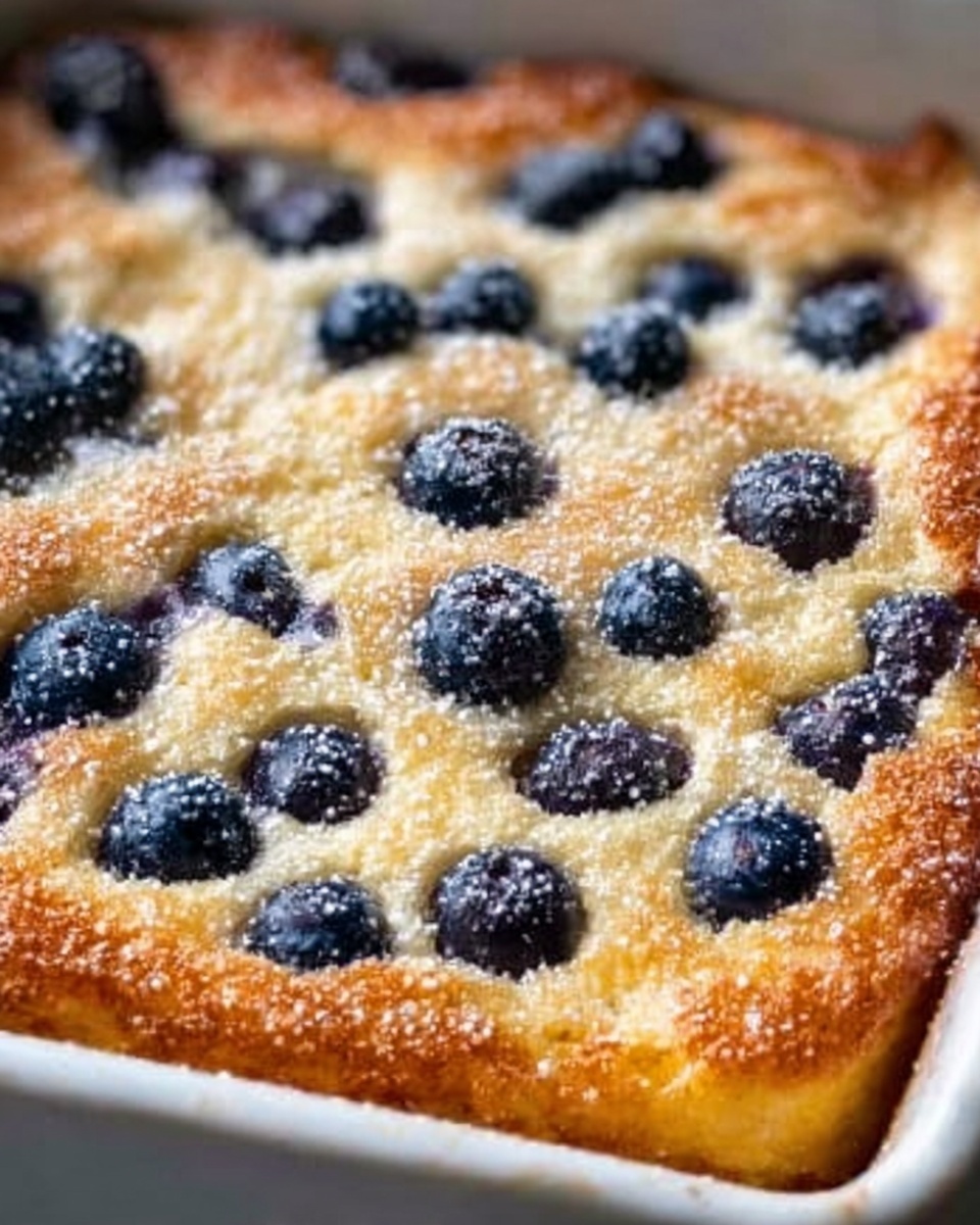 Lemon Blueberry Buttermilk Breakfast Cake Recipe - Recipe Image