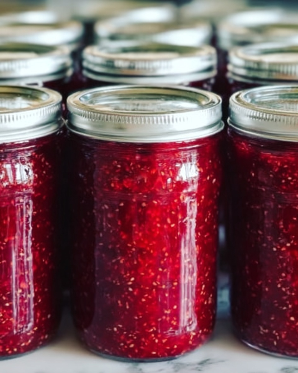 Rhubarb and Strawberry Jam Recipe - Recipe Image