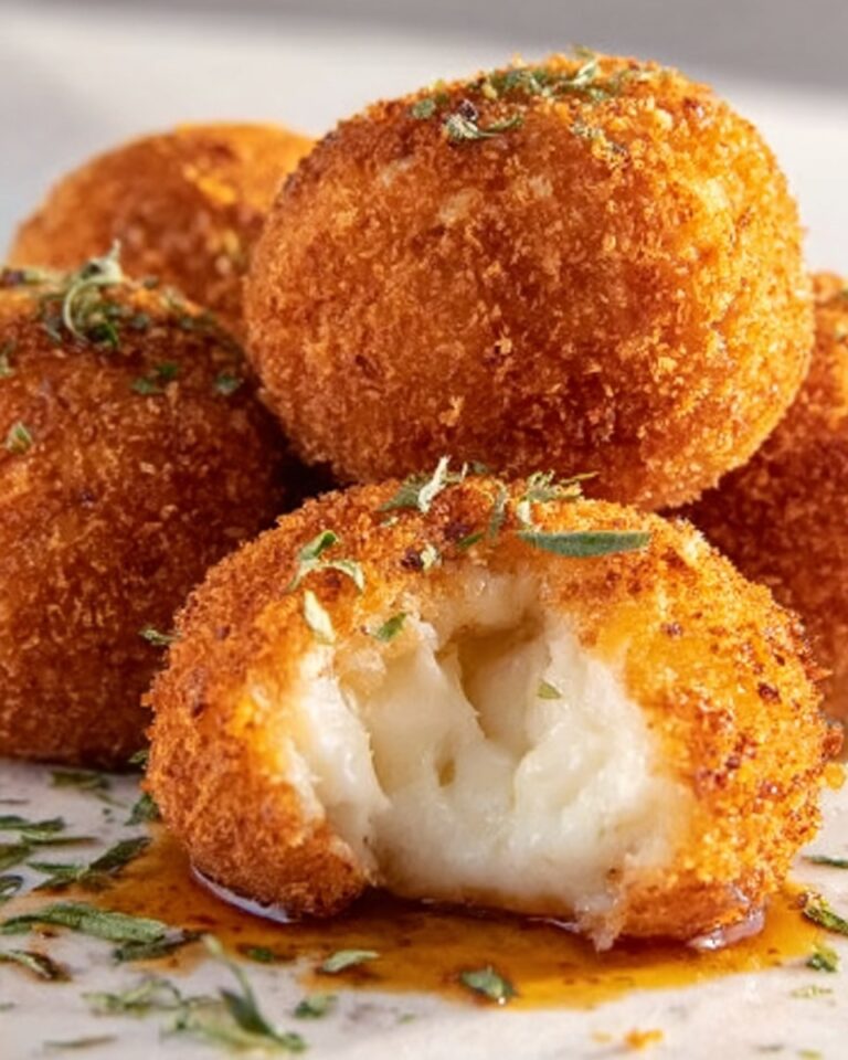 Fried Goat Cheese Bites with Honey Balsamic Dipping Sauce Recipe