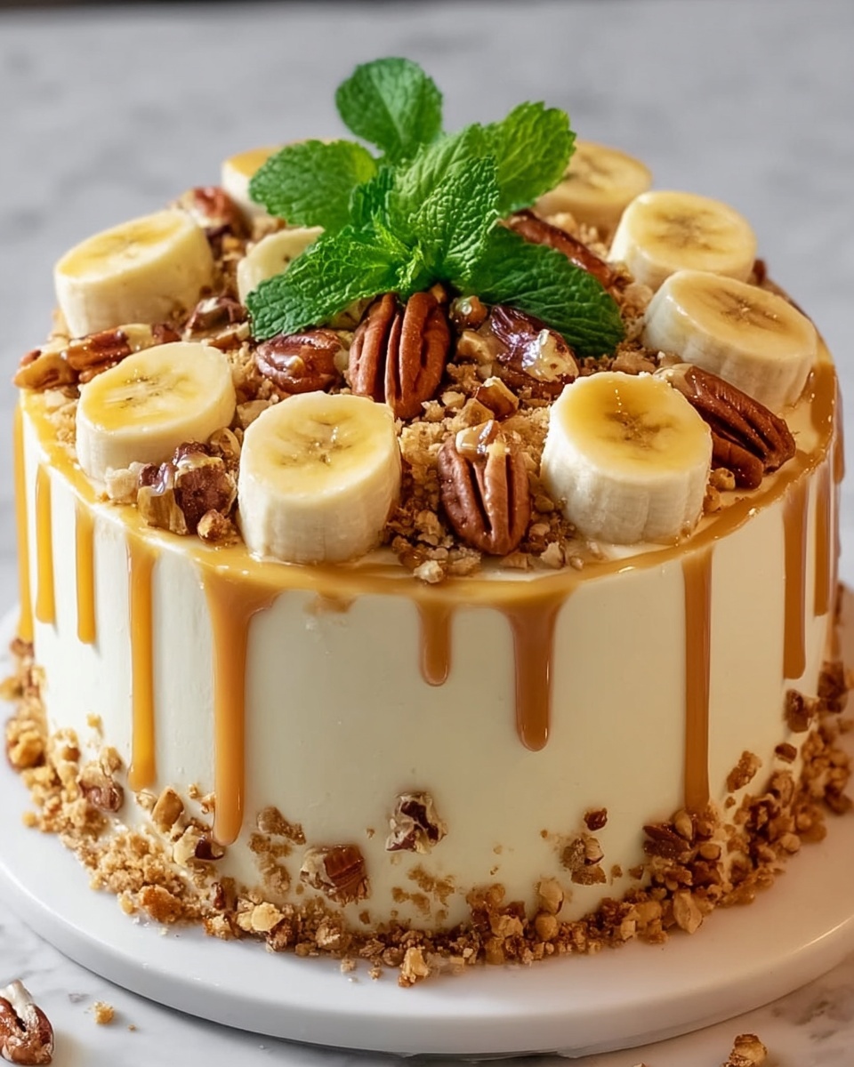 Banana Pudding Crunch Cheesecake Recipe - Recipe Image