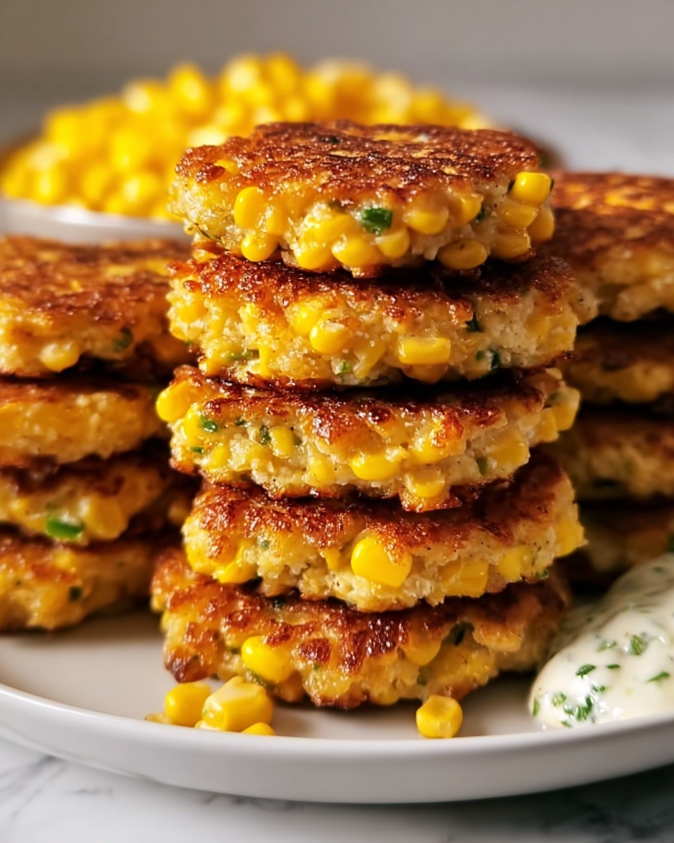 Easy Corn Fritters Recipe - Recipe Image