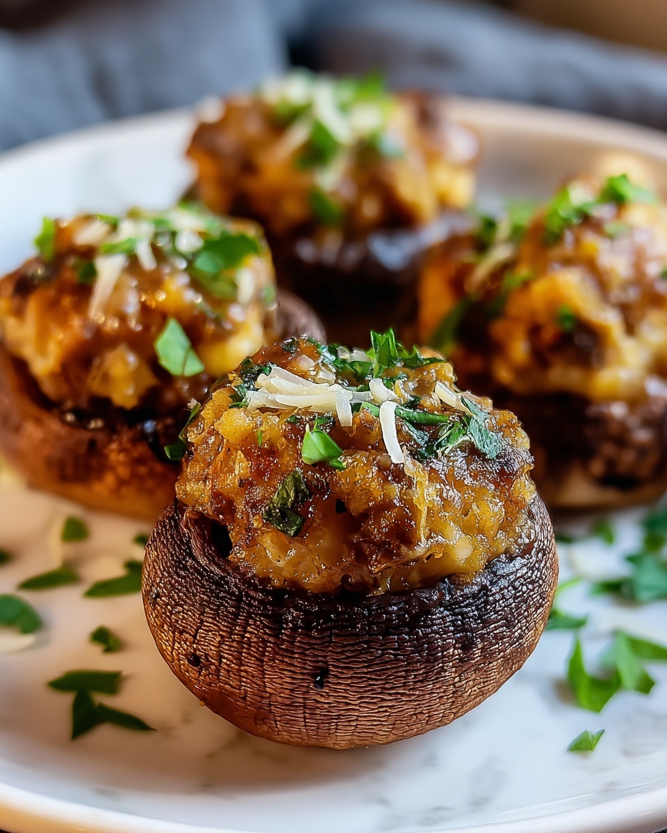 Stuffed Mushrooms: A Perfect Appetizer Recipe - Recipe Image