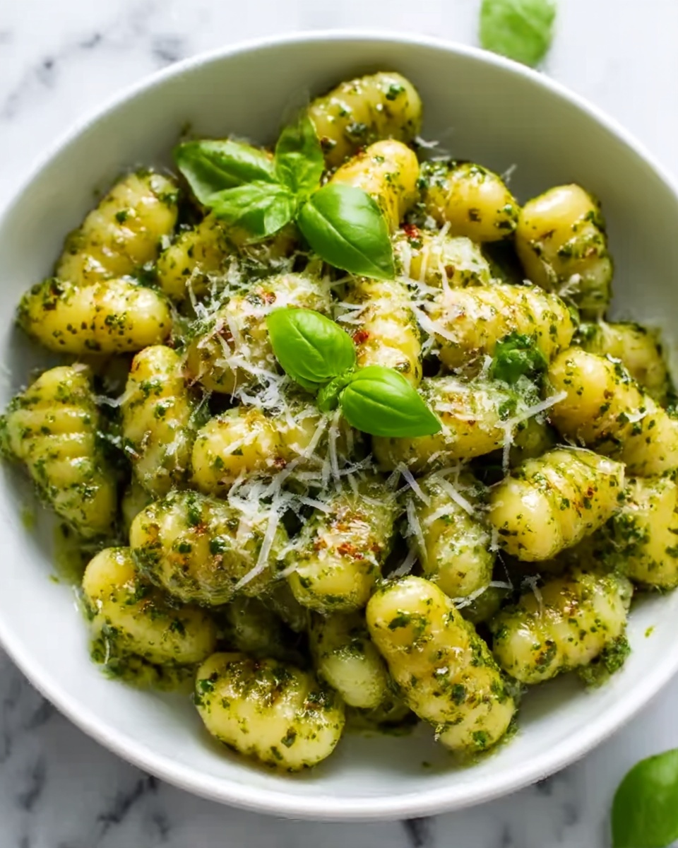 Pesto Gnocchi Recipe - Recipe Image