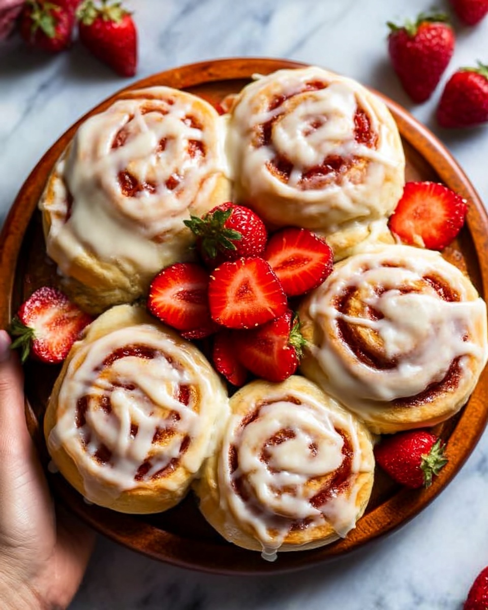 Strawberry Cheesecake Sweet Rolls: A Deliciously Easy Recipe to Indulge Your Sweet Tooth Recipe - Recipe Image