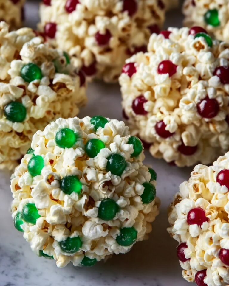 Christmas Popcorn Balls: A Festive Treat for the Holidays Recipe