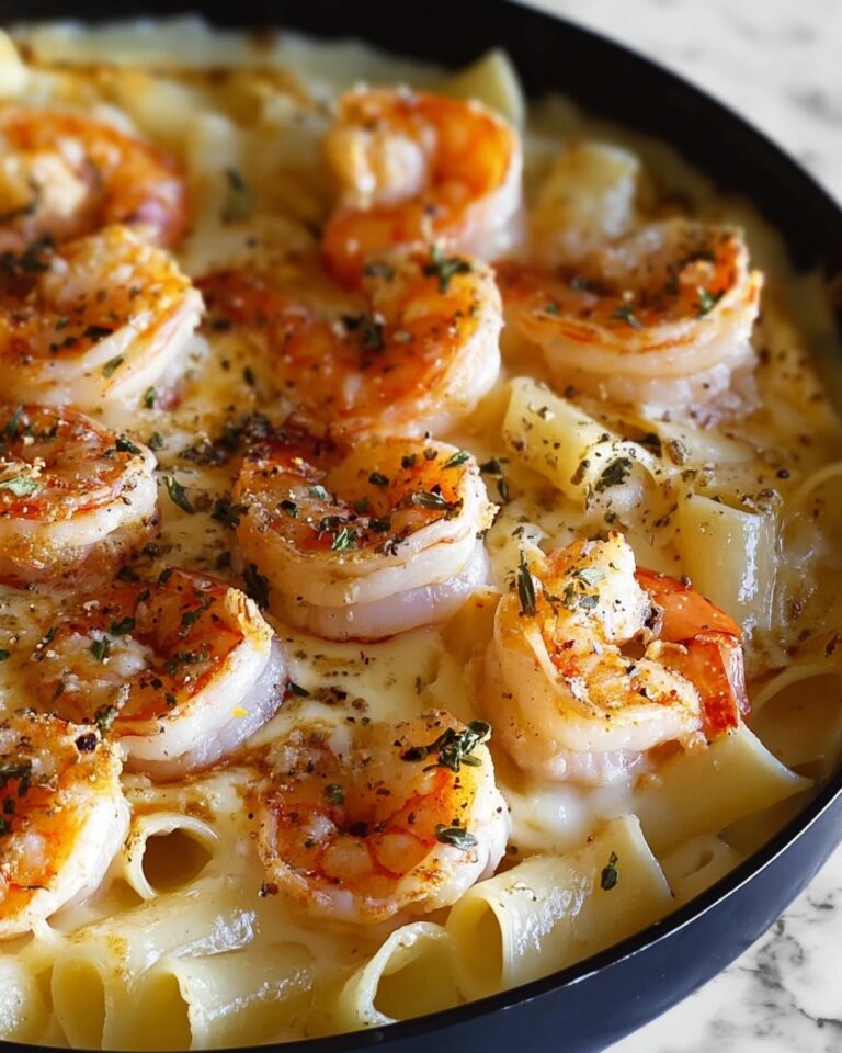 Shrimp Scampi Pasta Bake Recipe