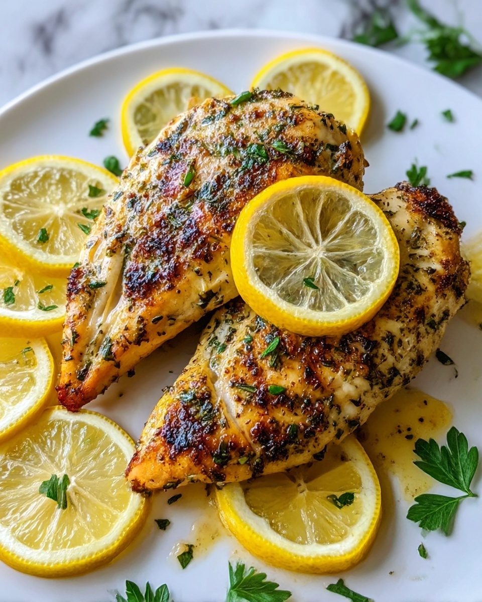 Zesty Grilled Lemon Chicken Breast Recipe - Recipe Image