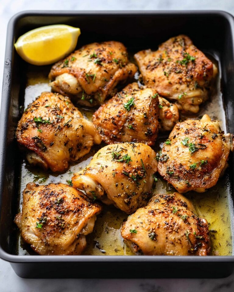 Baked Greek Lemon Chicken Recipe