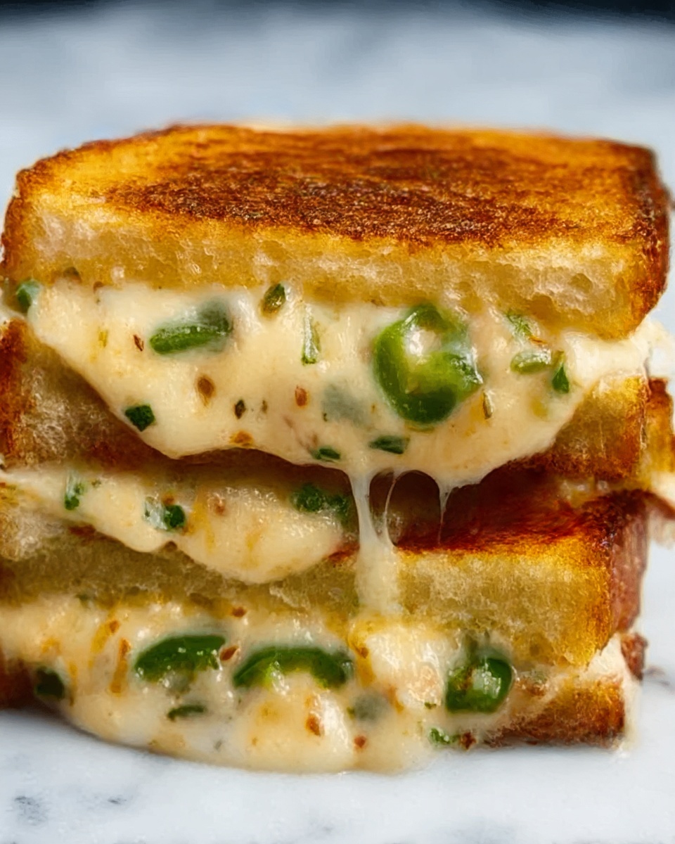 Jalapeño Popper Grilled Cheese Recipe - Recipe Image