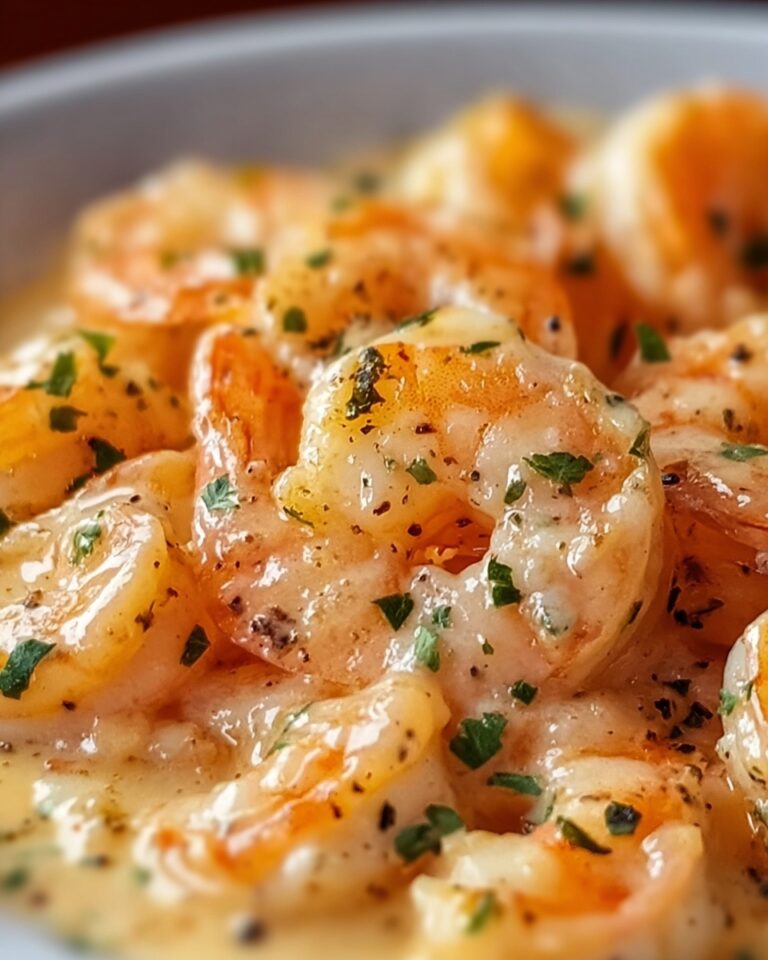 Creamy Garlic Parmesan Shrimp Recipe