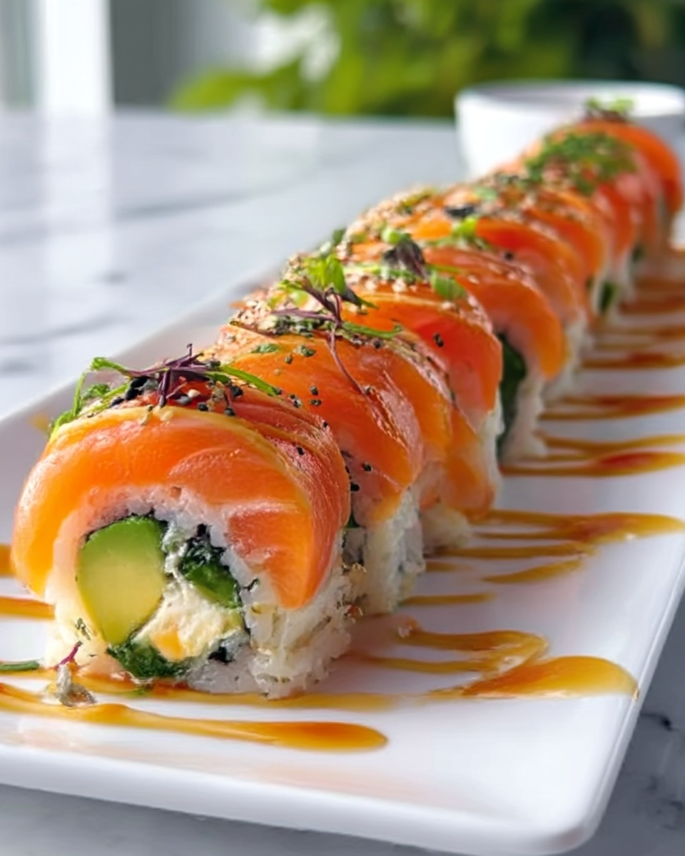 Lemon Basil Salmon Rolls Recipe - Recipe Image