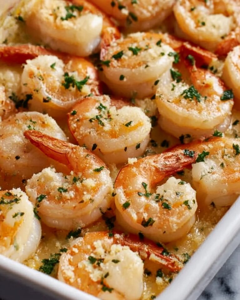 Baked Garlic Parmesan Shrimp Recipe