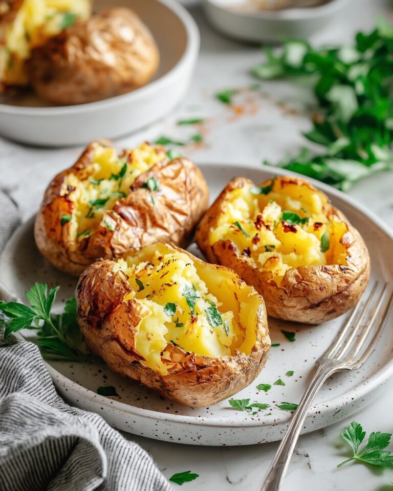 Air Fryer Baked Potatoes Recipe