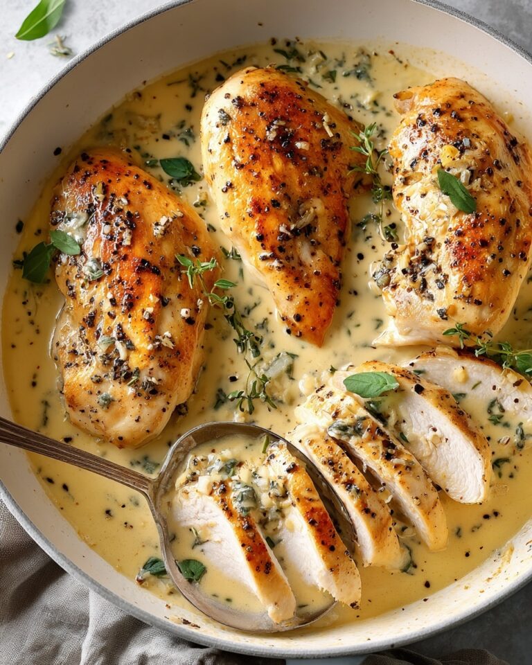 Creamy Garlic Chicken Recipe