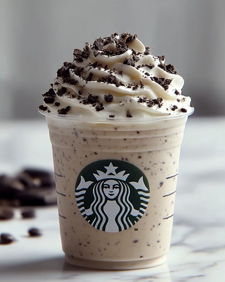 Cookies & Cream Frappuccino Recipe