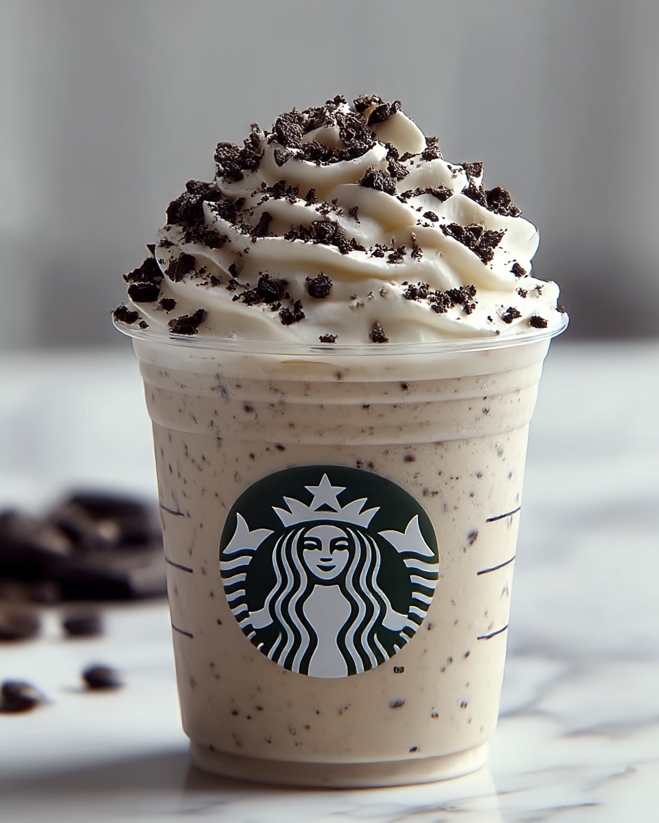 Cookies & Cream Frappuccino Recipe - Recipe Image