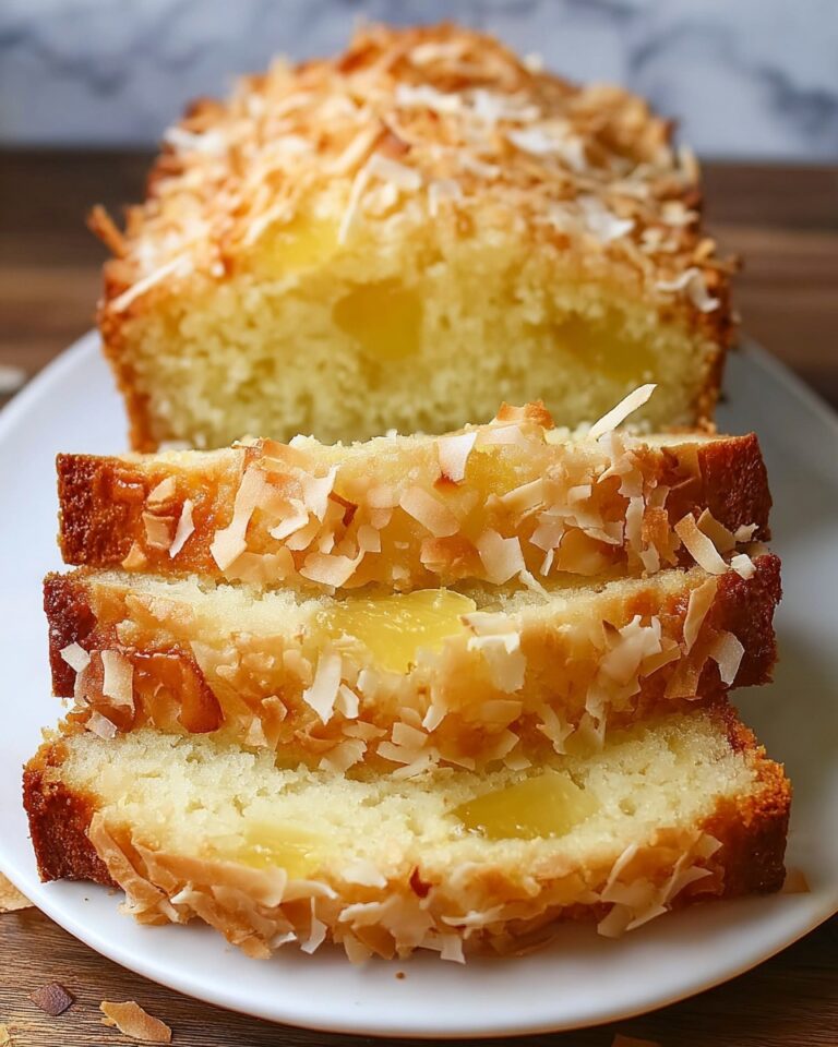 Tropical Maui Pineapple Coconut Bread Recipe