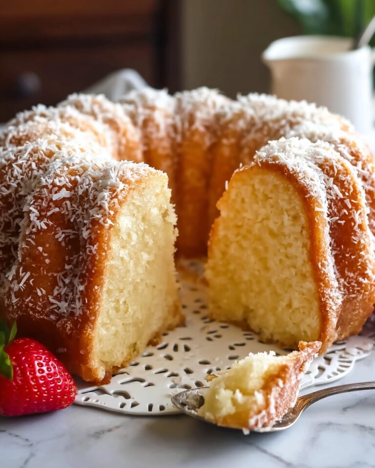 Delicious Coconut Cream Cheese Pound Cake Recipe