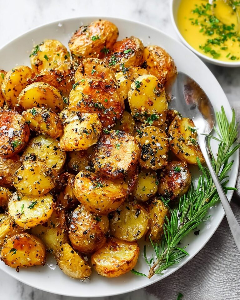 Garlic Roasted Potatoes Recipe