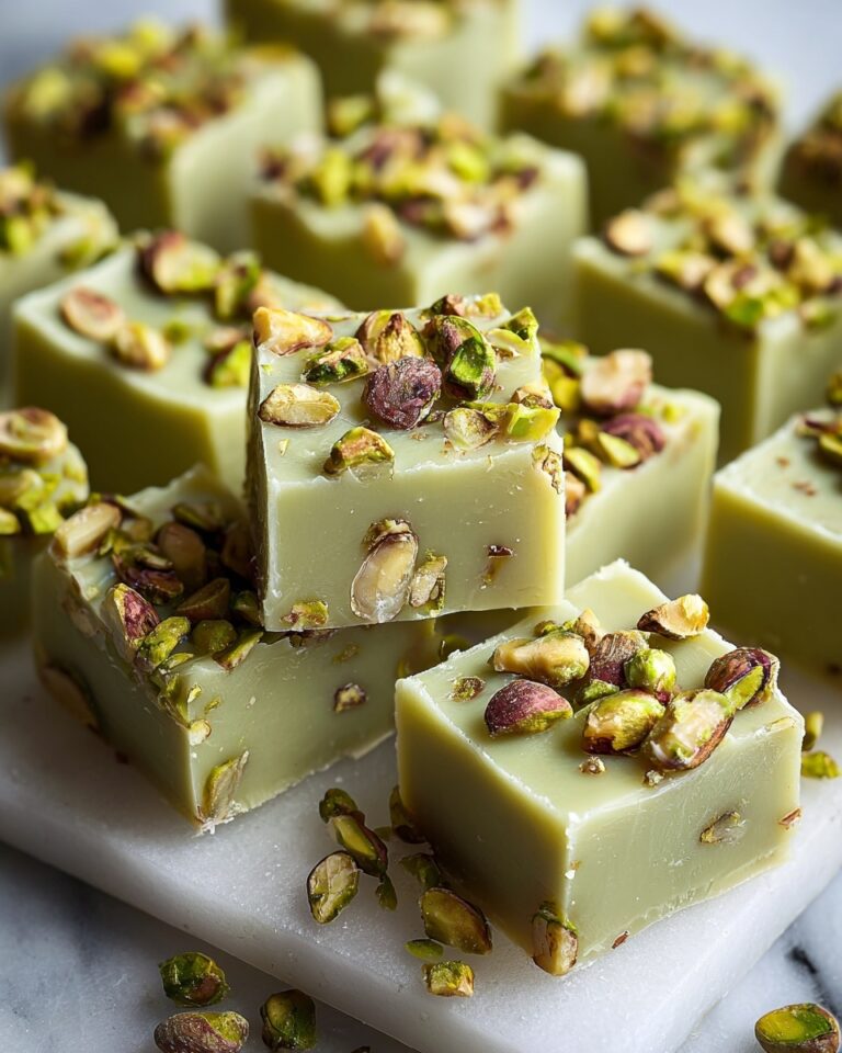 Pistachio White Chocolate Fudge Recipe