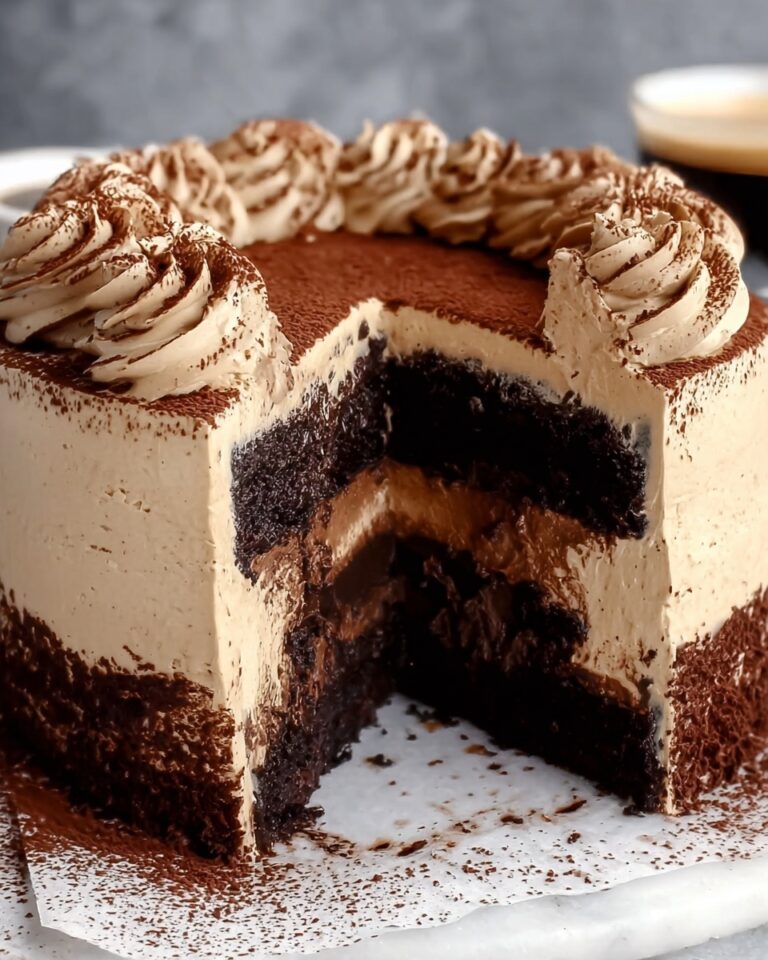 Decadent Chocolate Tiramisu Fudge Cake Recipe