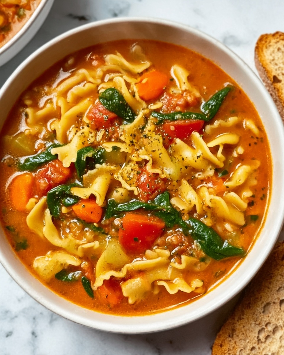 Vegan Lasagna Soup Recipe - Recipe Image