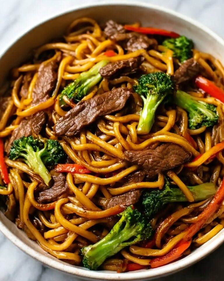 Beef Lo Mein Recipe