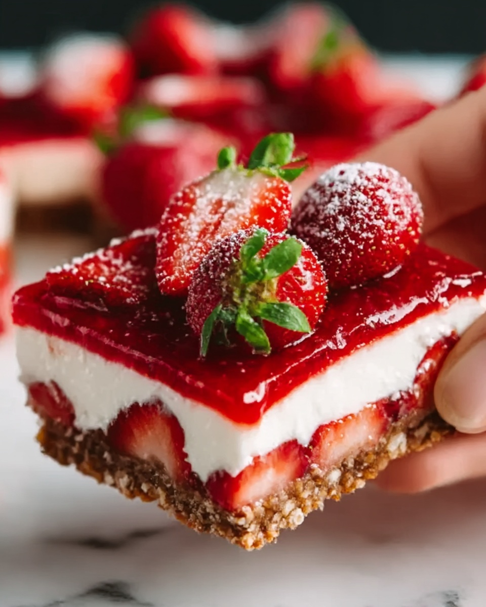 Strawberry Pretzel Salad Recipe - Recipe Image