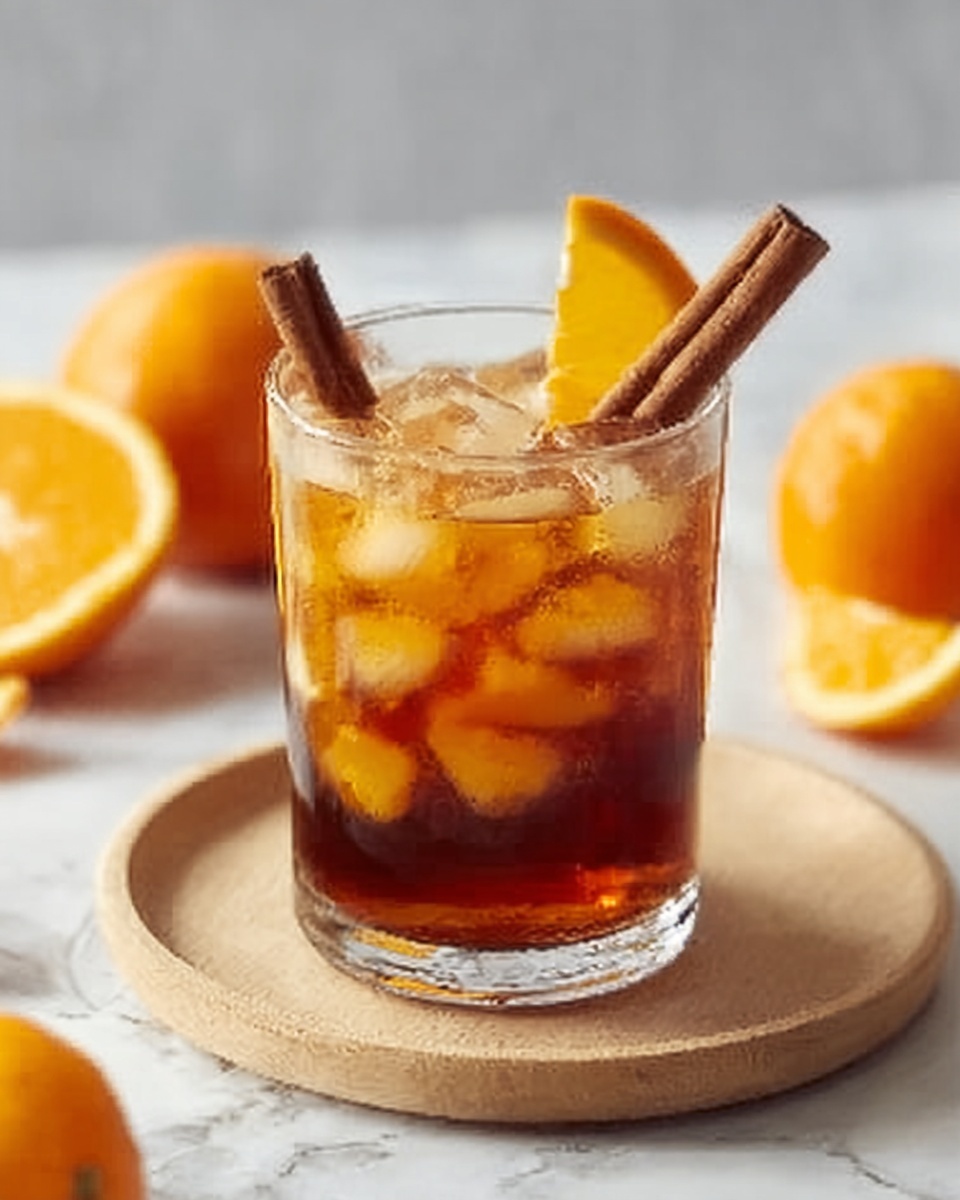 Refreshingly Delicious Orange Cinnamon Iced Tea Recipe - Recipe Image