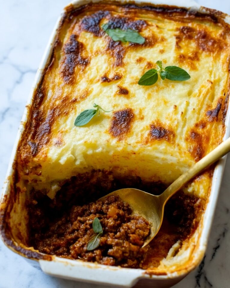Cheat’s Moussaka Recipe
