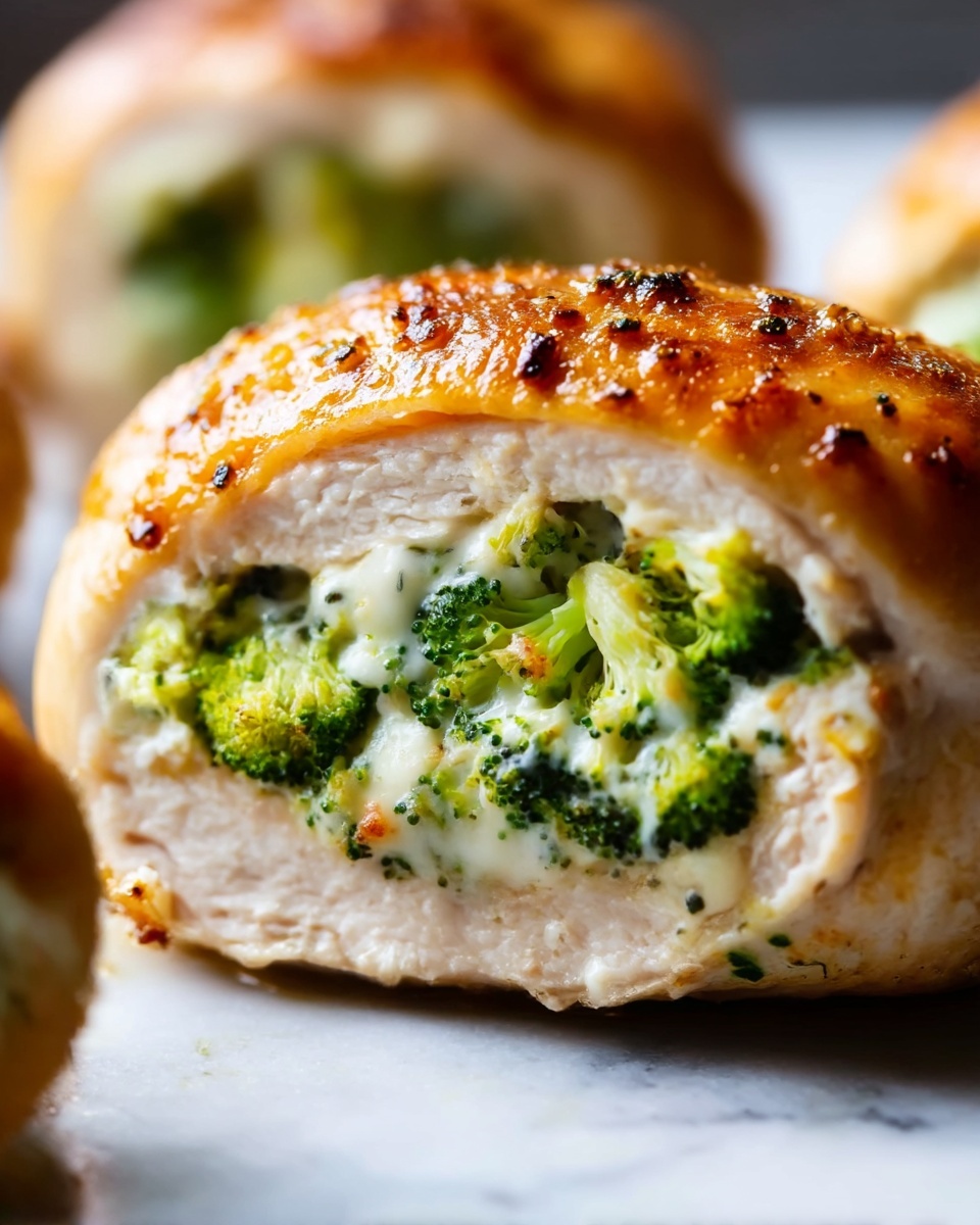 Broccoli and Cheese Stuffed Chicken Breast Recipe - Recipe Image