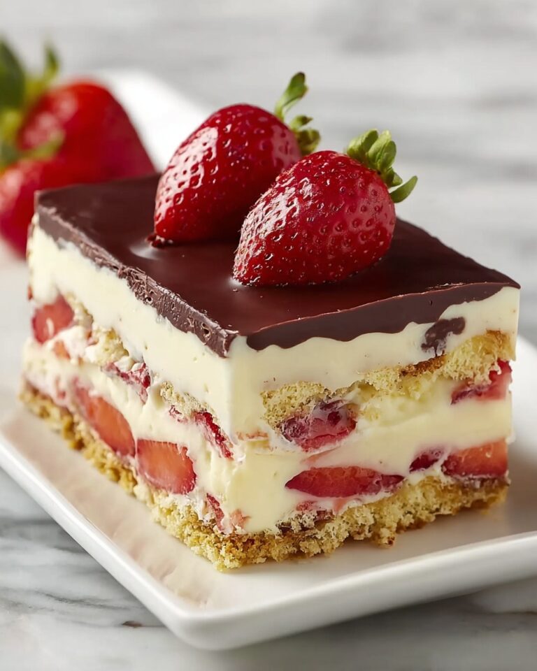 Strawberry Eclair Cake Recipe