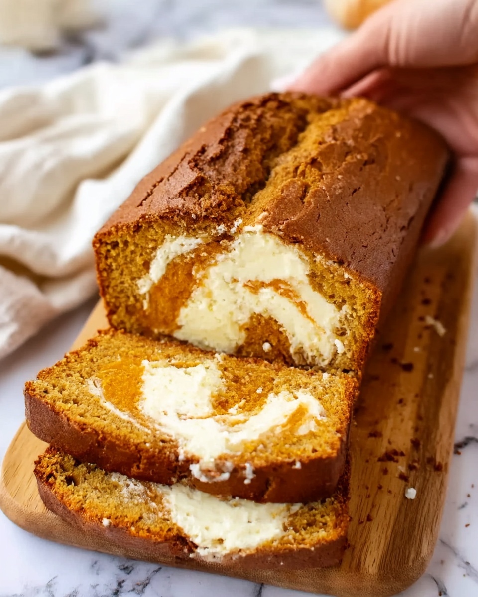 Pumpkin Cream Cheese Bread Recipe - Recipe Image