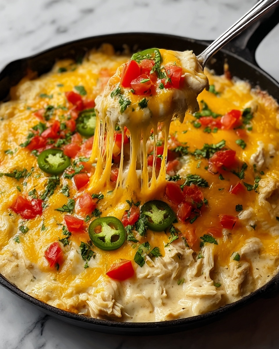 White Chicken Enchilada Skillet Recipe - Recipe Image