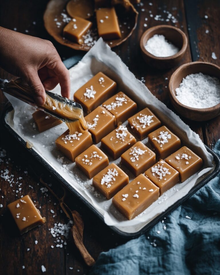 Easy Salted Caramels Recipe