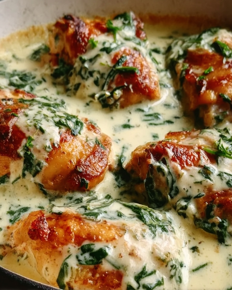 Creamy Chicken Florentine Recipe - Recipe Image