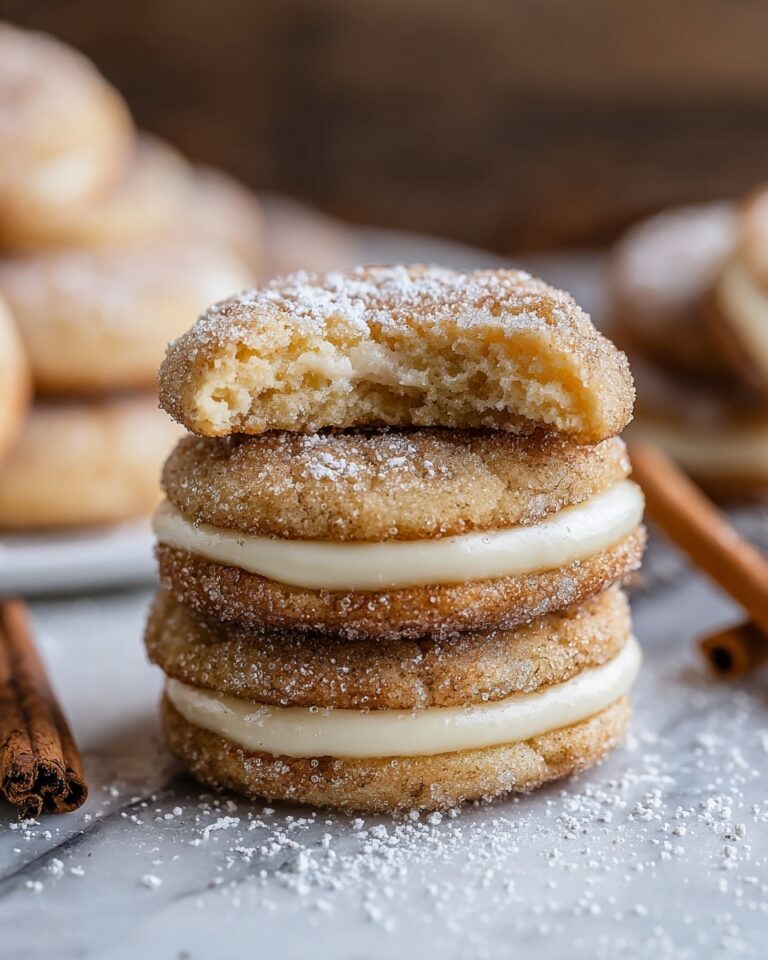 Cheesecake Stuffed Churro Cookies Recipe