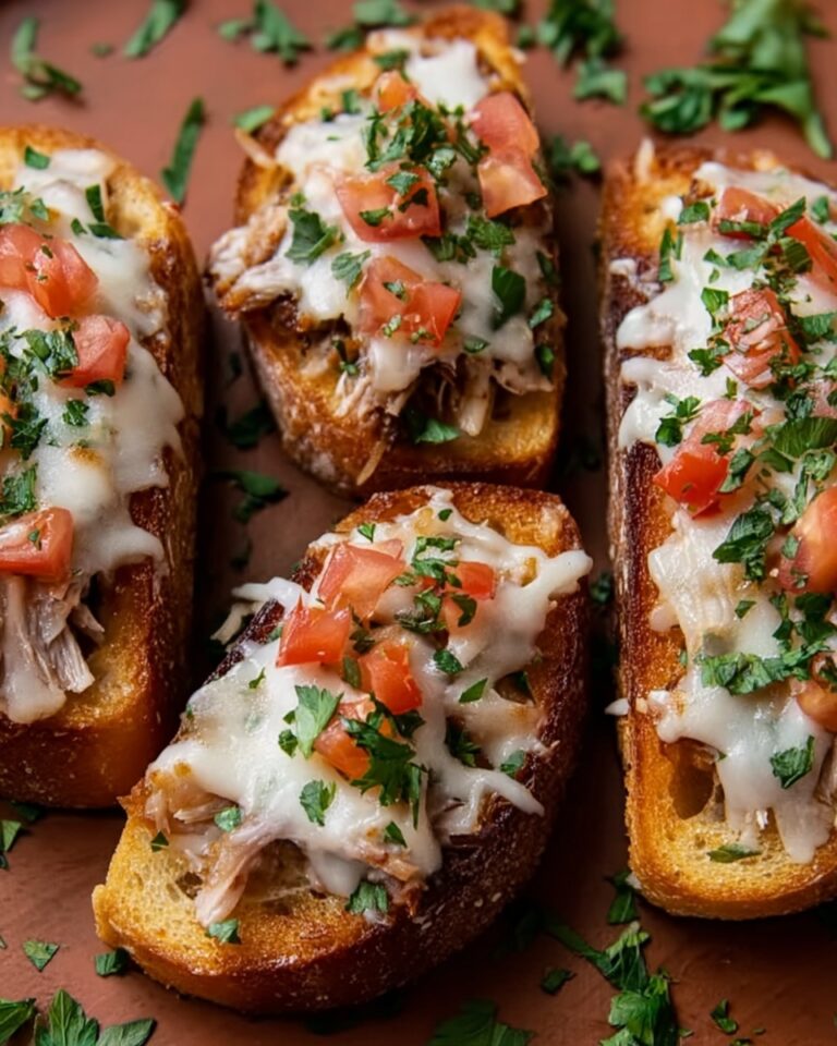 Tuna Melt Bruschetta Recipe