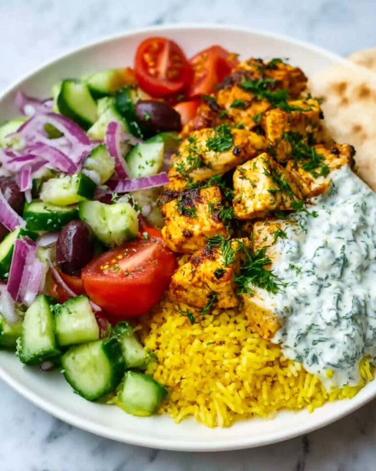 Instant Pot Chicken Souvlaki Rice Recipe