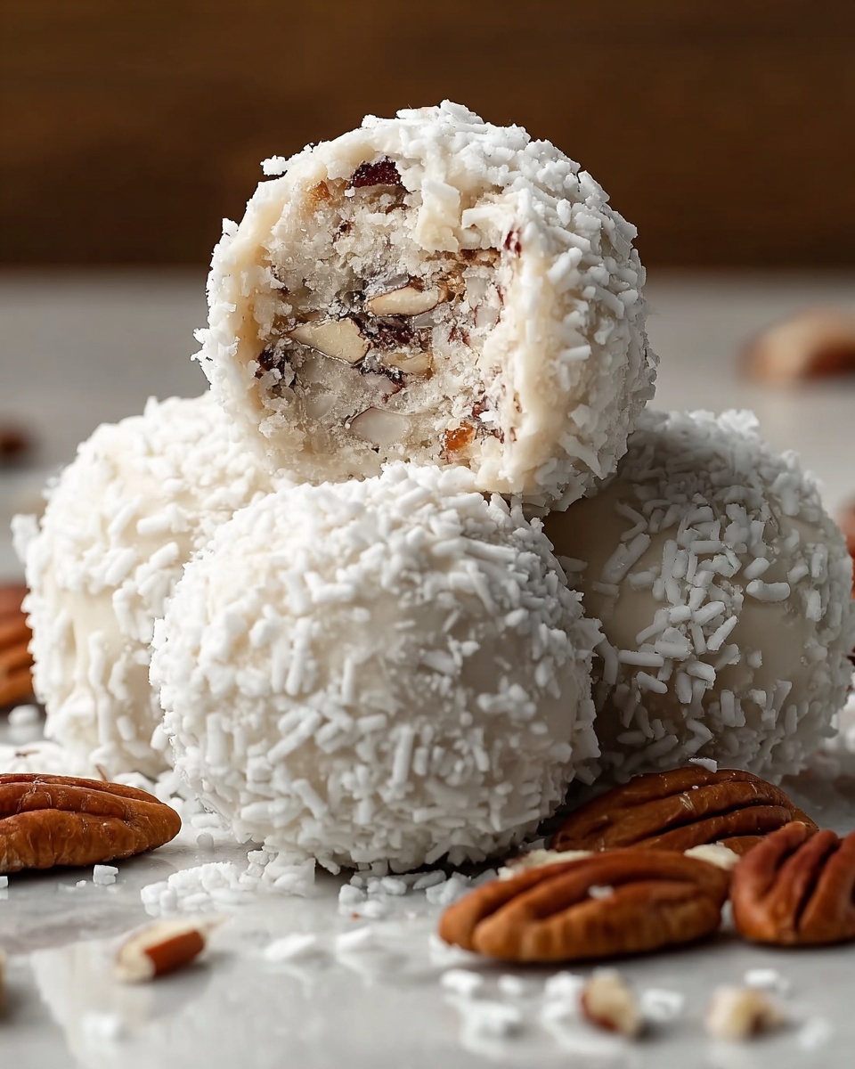 Buttery Pecan Snowball Cookies Recipe - Recipe Image