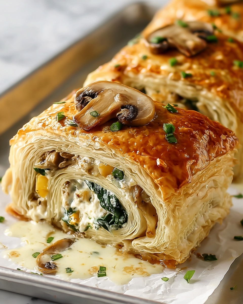 Cheesy Baked Vegetable Rolls Recipe - Recipe Image