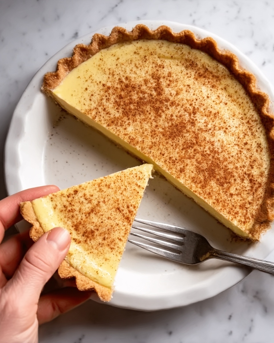 Classic Vanilla Custard Pie Recipe - Recipe Image