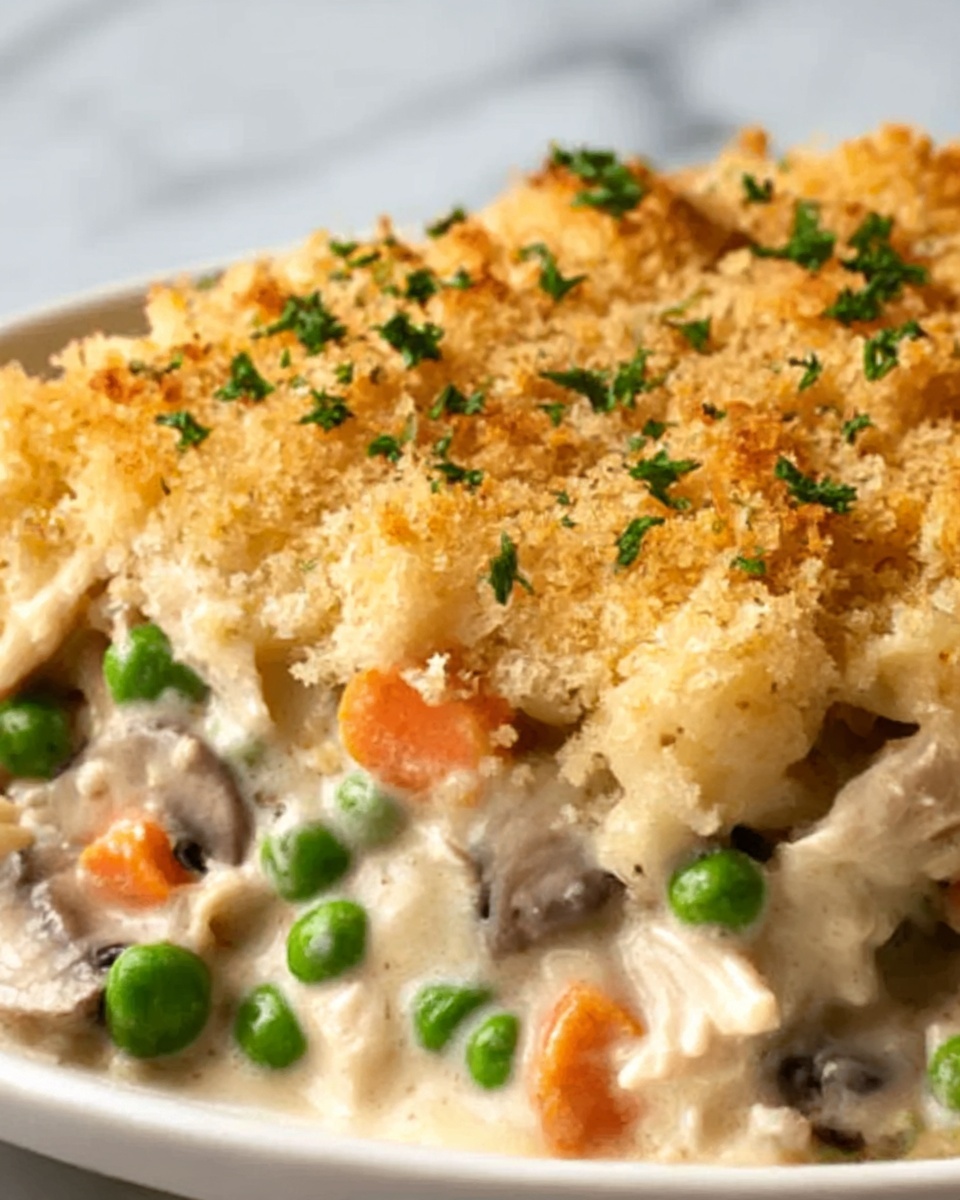 Chicken Noodle Casserole Recipe - Recipe Image