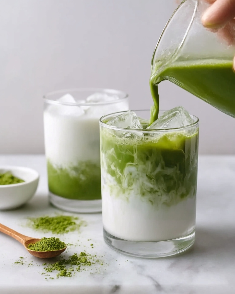 Iced Matcha Latte Recipe - Recipe Image