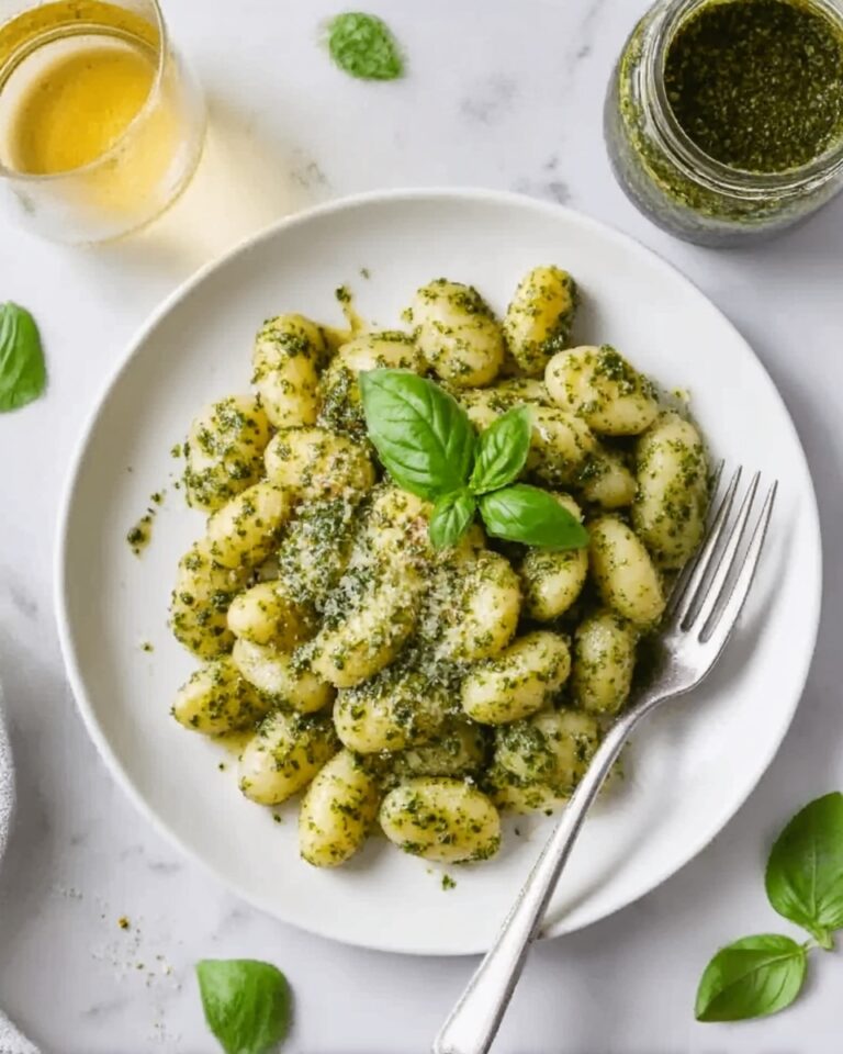 Creamy Pesto Gnocchi for Two Recipe
