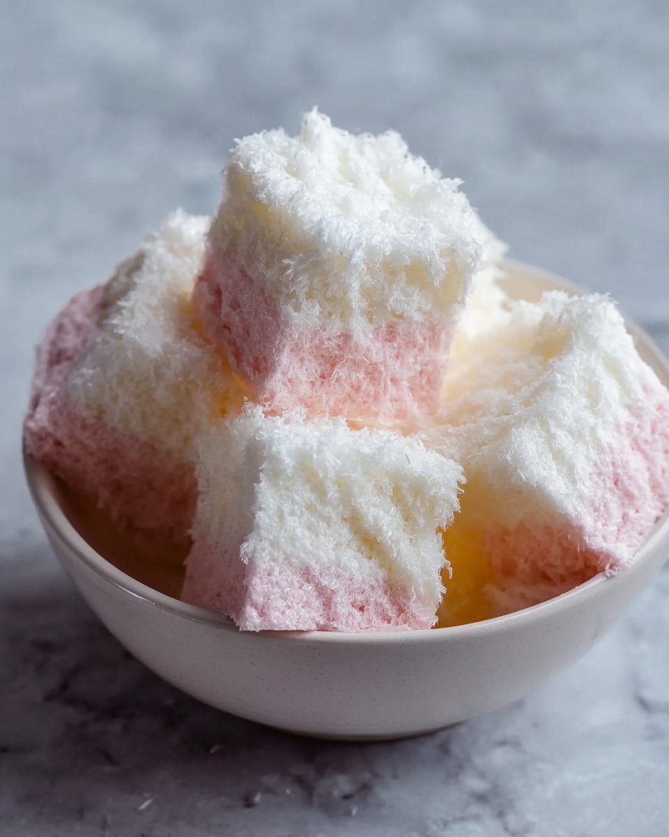 Pink and White Coconut Ice Squares Recipe - Recipe Image