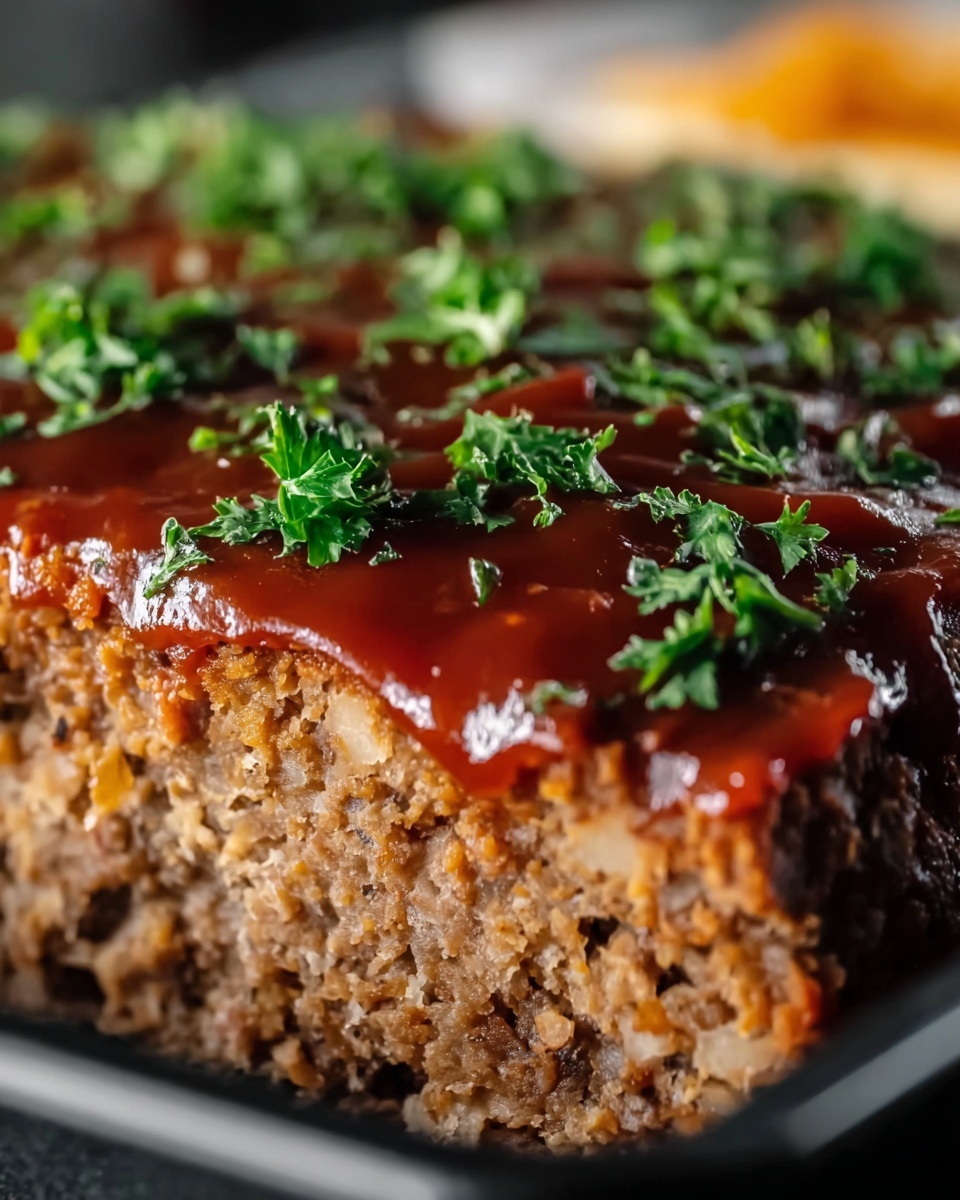 Turkey Meatloaf with Sweet and Tangy Glaze Recipe - Recipe Image