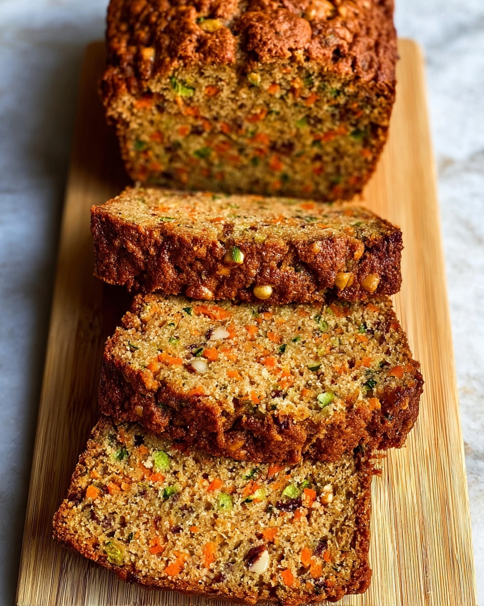 Spiced Zucchini Carrot Bread Recipe - Recipe Image
