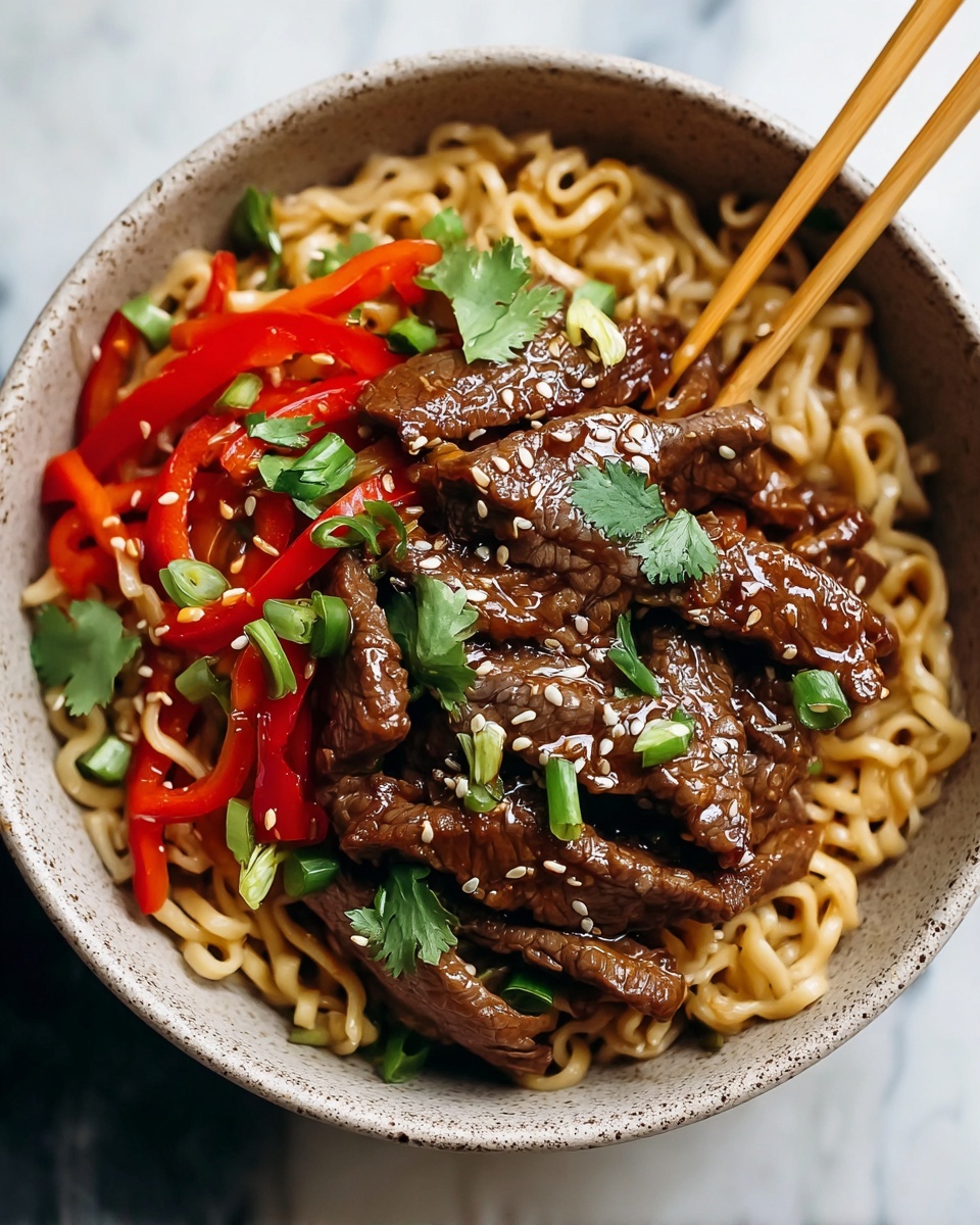 Hoisin Beef Noodles Recipe - Recipe Image