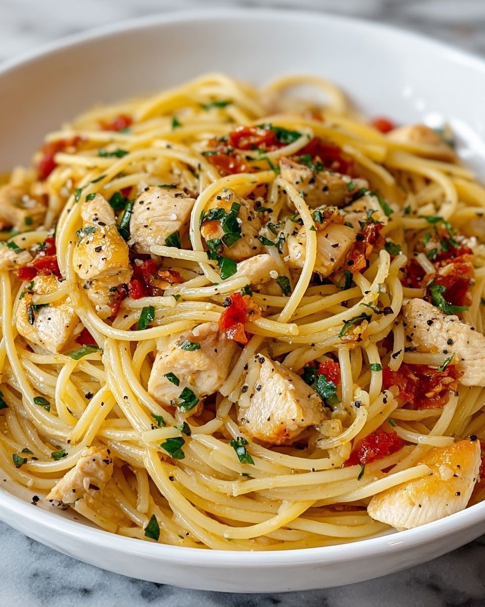 Monterey Chicken Spaghetti Recipe - Recipe Image